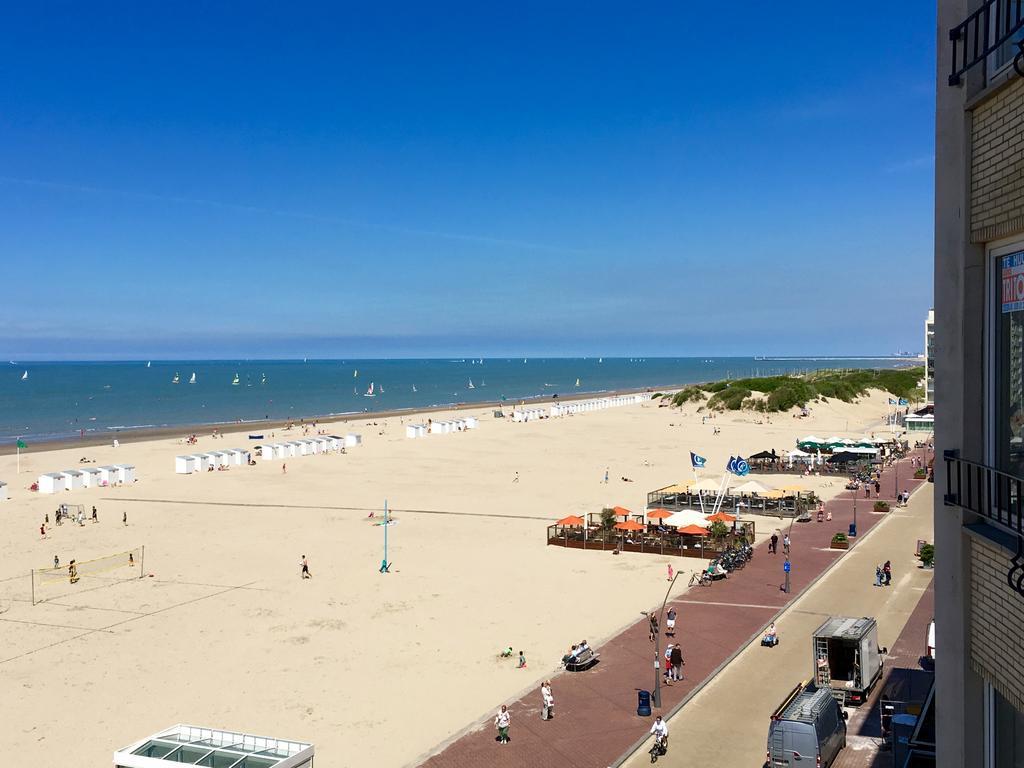 Zeedijk Oostduinkerke Frontaal Zeezicht - Volledig Gerenoveerd 2022! Leilighet Eksteriør bilde